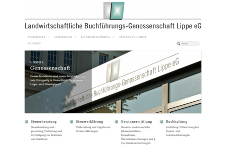 Alte Homepage der Buchstelle von 2011